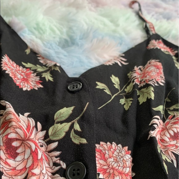 Sweet floral button down sundress - Picture 7 of 8